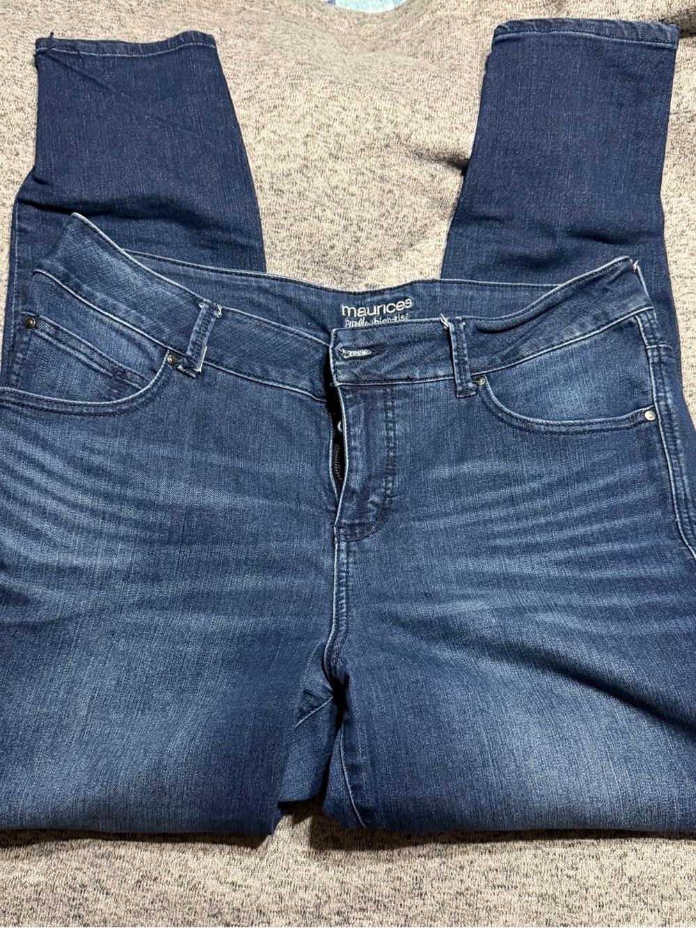 Maurices Dark Indigo Stretch Jeggings